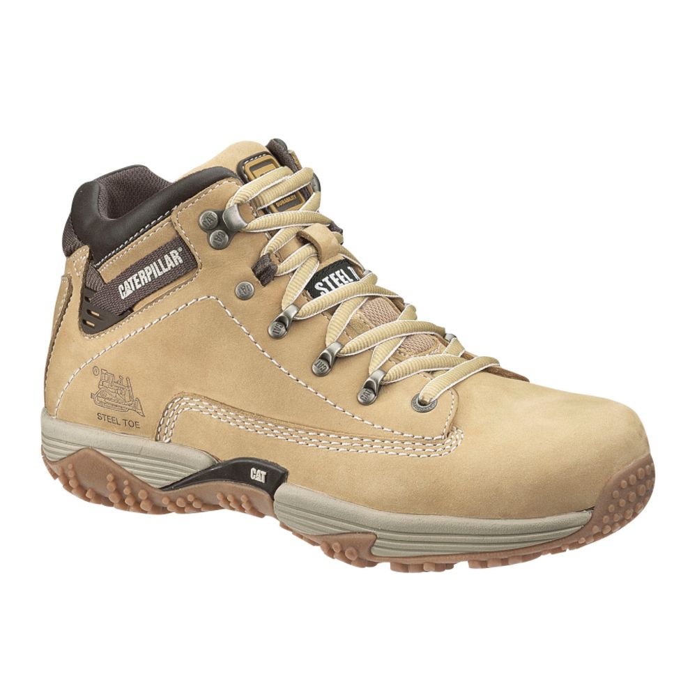 Caterpillar Men's Boots Corax Leather Slip Resistant Honey P73519