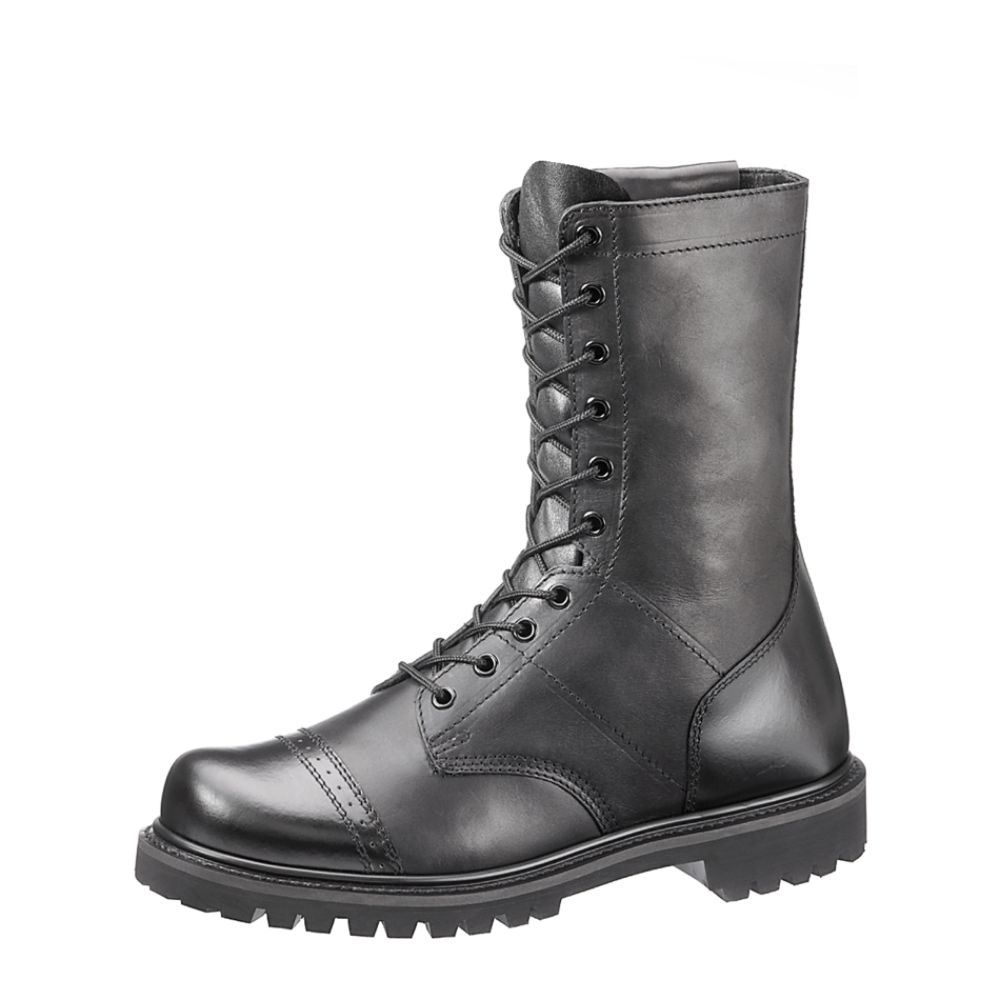 Bates Men's Boots Paratrooper Leather Side Zip 11" Black EO2184 Wide Avail at Sears.com