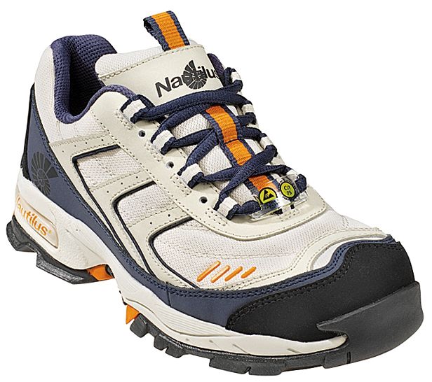 Nautilus Safety Footwear Women's Work Shoes Athletic White 01375 Wide Avail at Kmart.com
