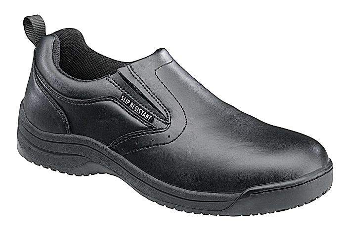 Skidbuster Women's Work Shoes Leather Slip-Resistant 05077 Black Wide Avail at Kmart.com