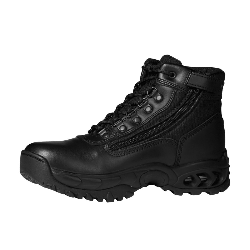 Ridge Footwear Men's Boots Leather Steel Toe Black 8003ST Wide Avail at Kmart.com