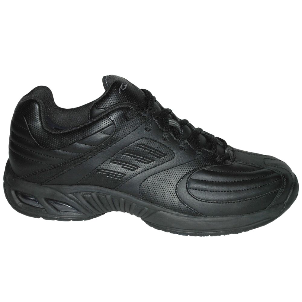 comfy black shoes for work men's
