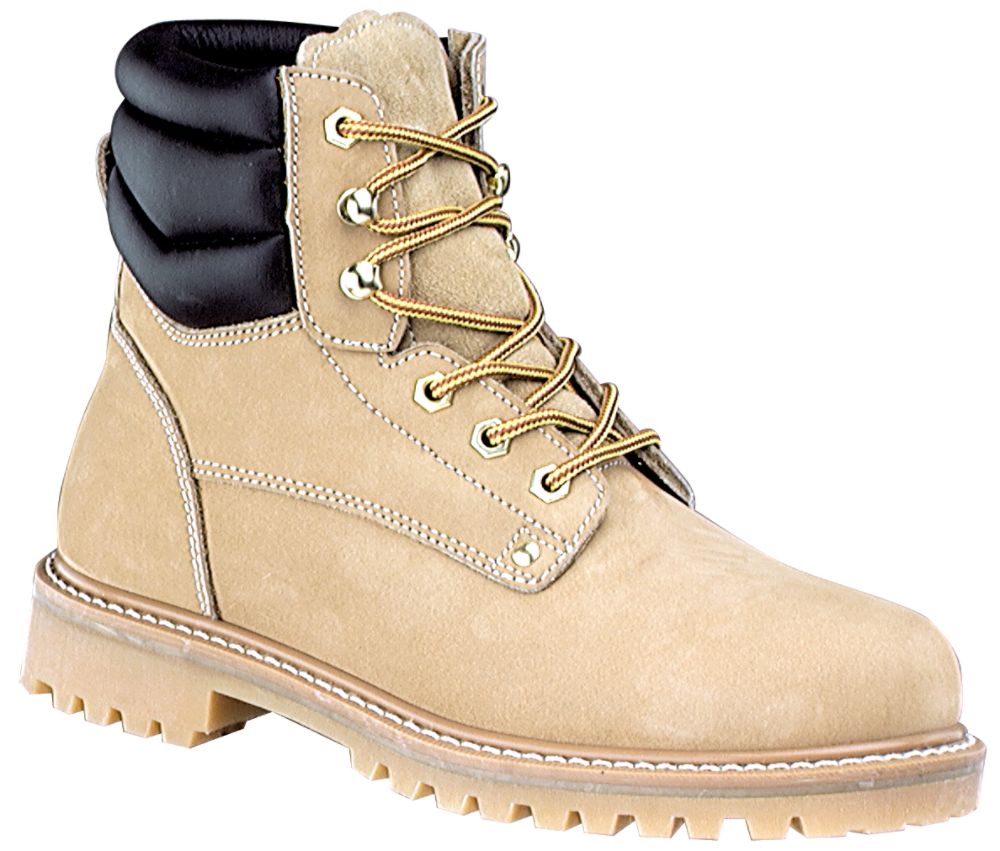 Roebucks Great Price Men's 6in.  Soft Toe Nubuck Boot - Tan at Kmart.com