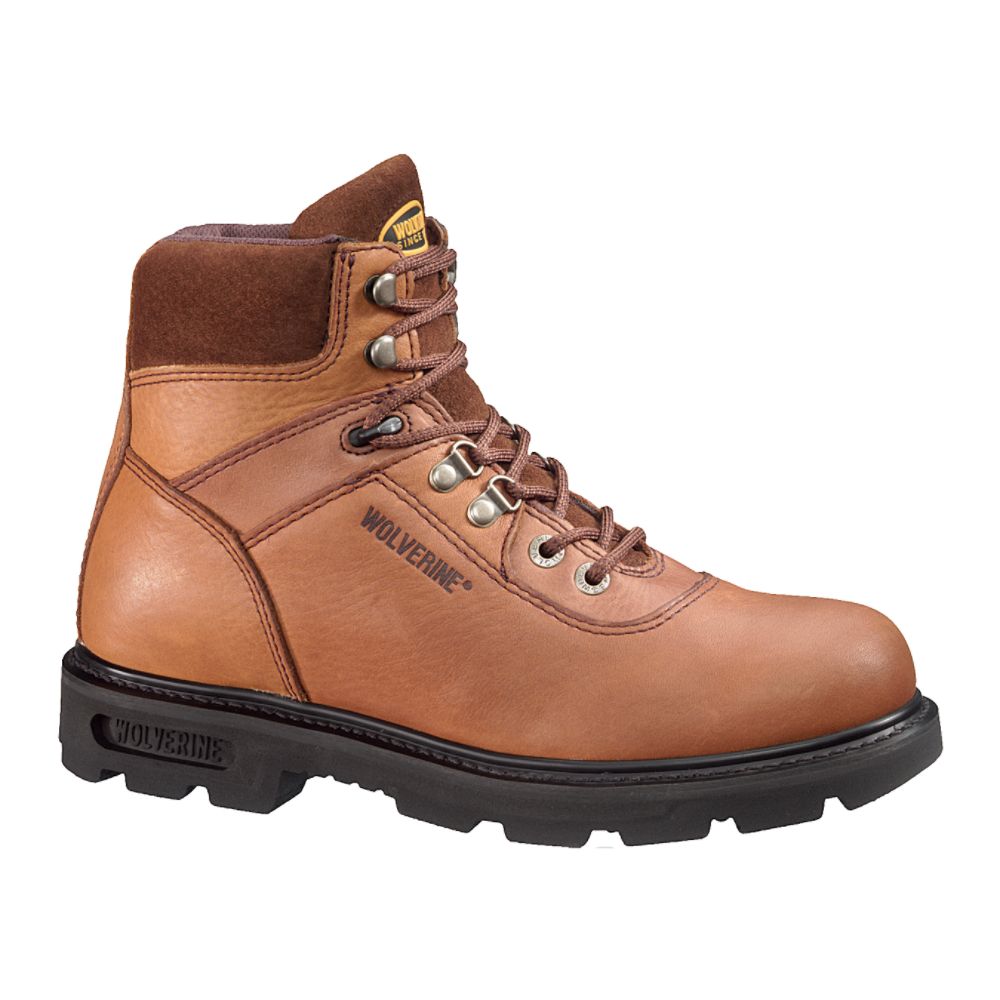 Wolverine Men's 6" Soft Toe Boot 4213 - Brown