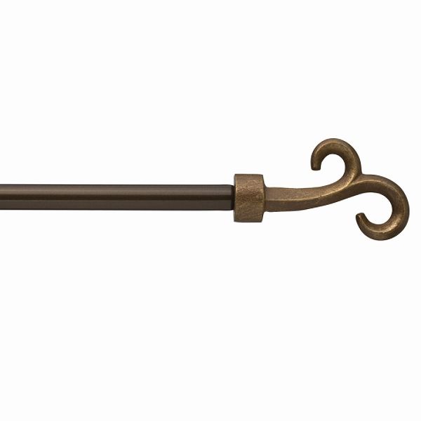 Essential Home Insignia Hook Curtain Rod Set