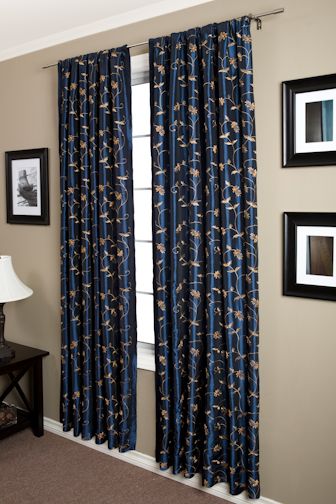 Fleur 55x63 rod pocket panel