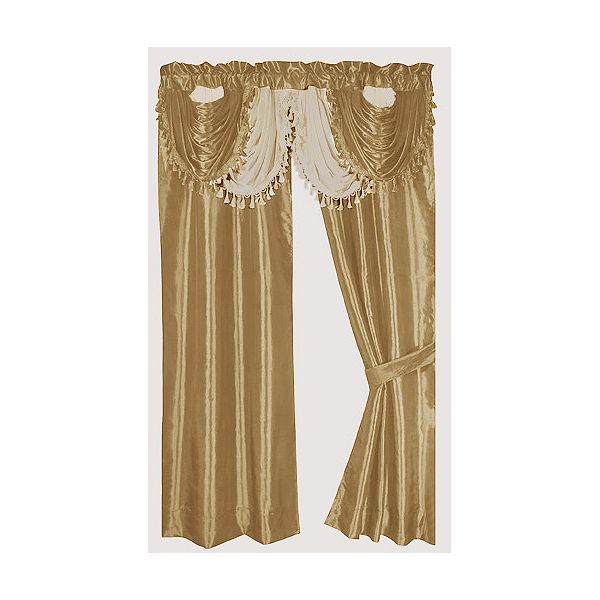 Amore Window Set With Attached Valance And Tie Backs AMO84PNL