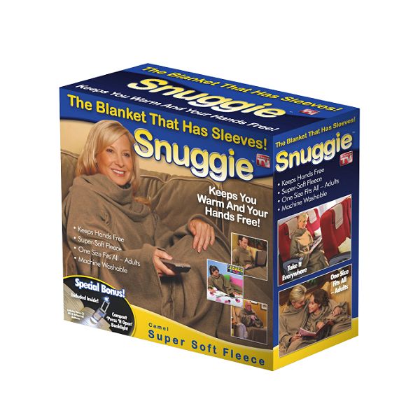 As Seen On TV Snuggie Blanket Camel