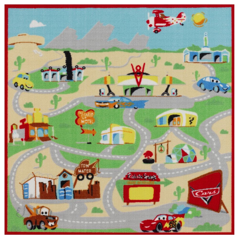 Disney Cars Interactive Game Rug