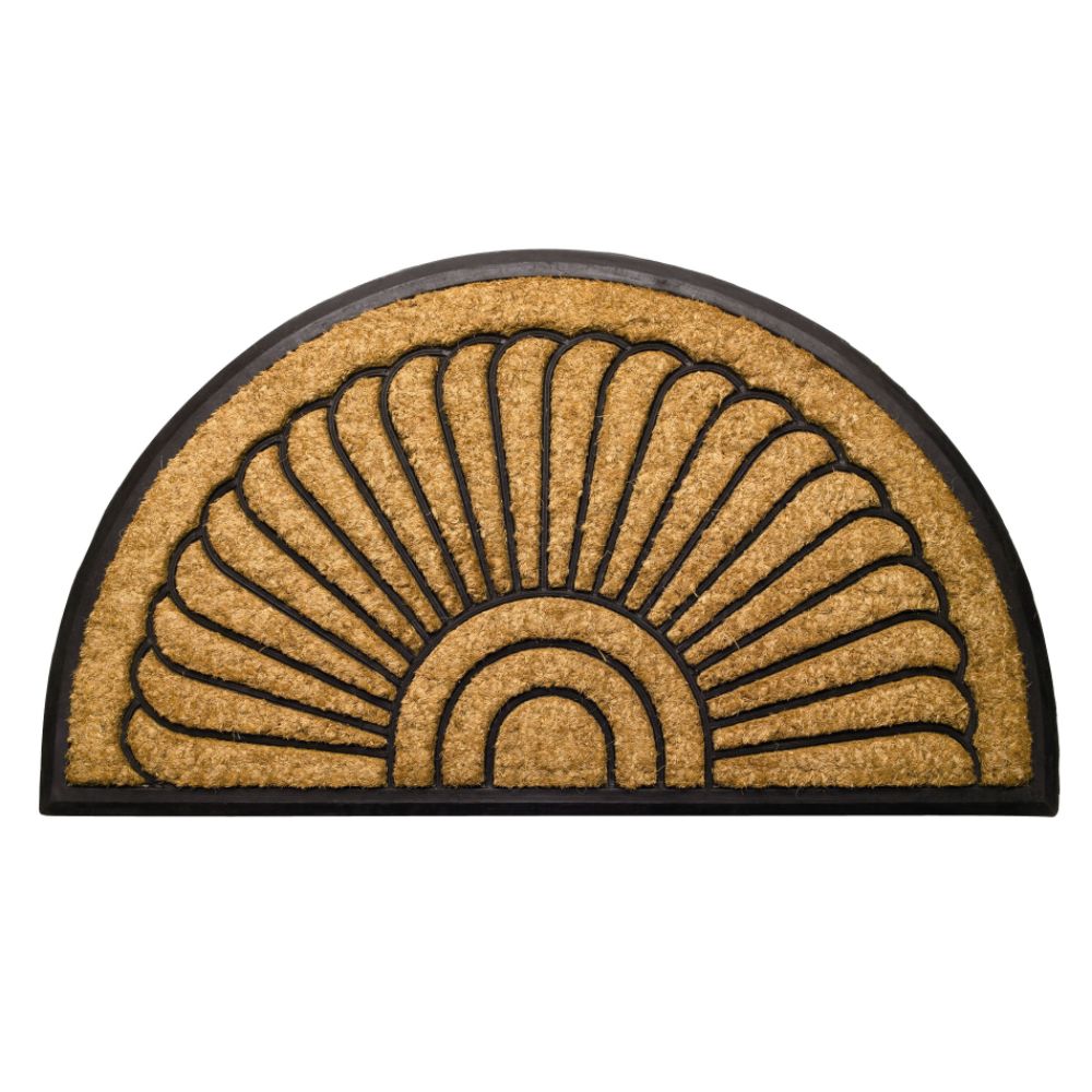 Essential Home Peacock Fan Doormat