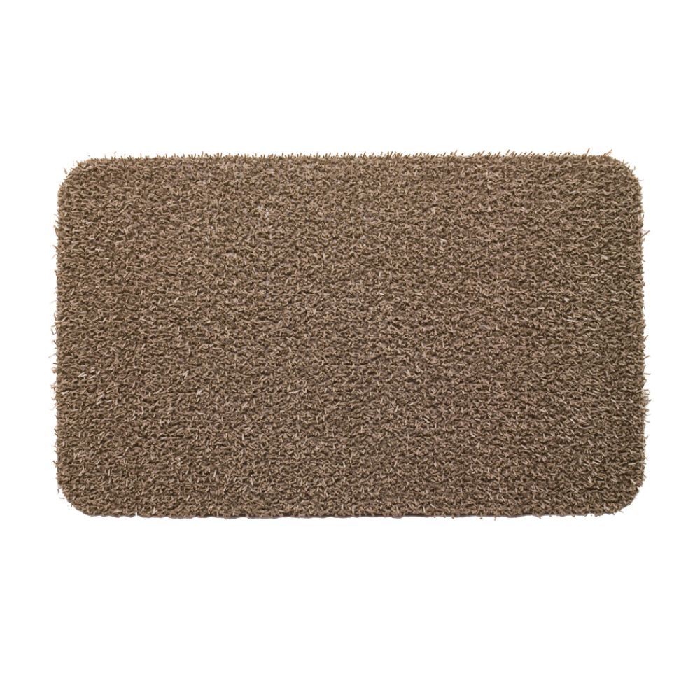 Essential Home Clean Machine Flair Taupe Doormat