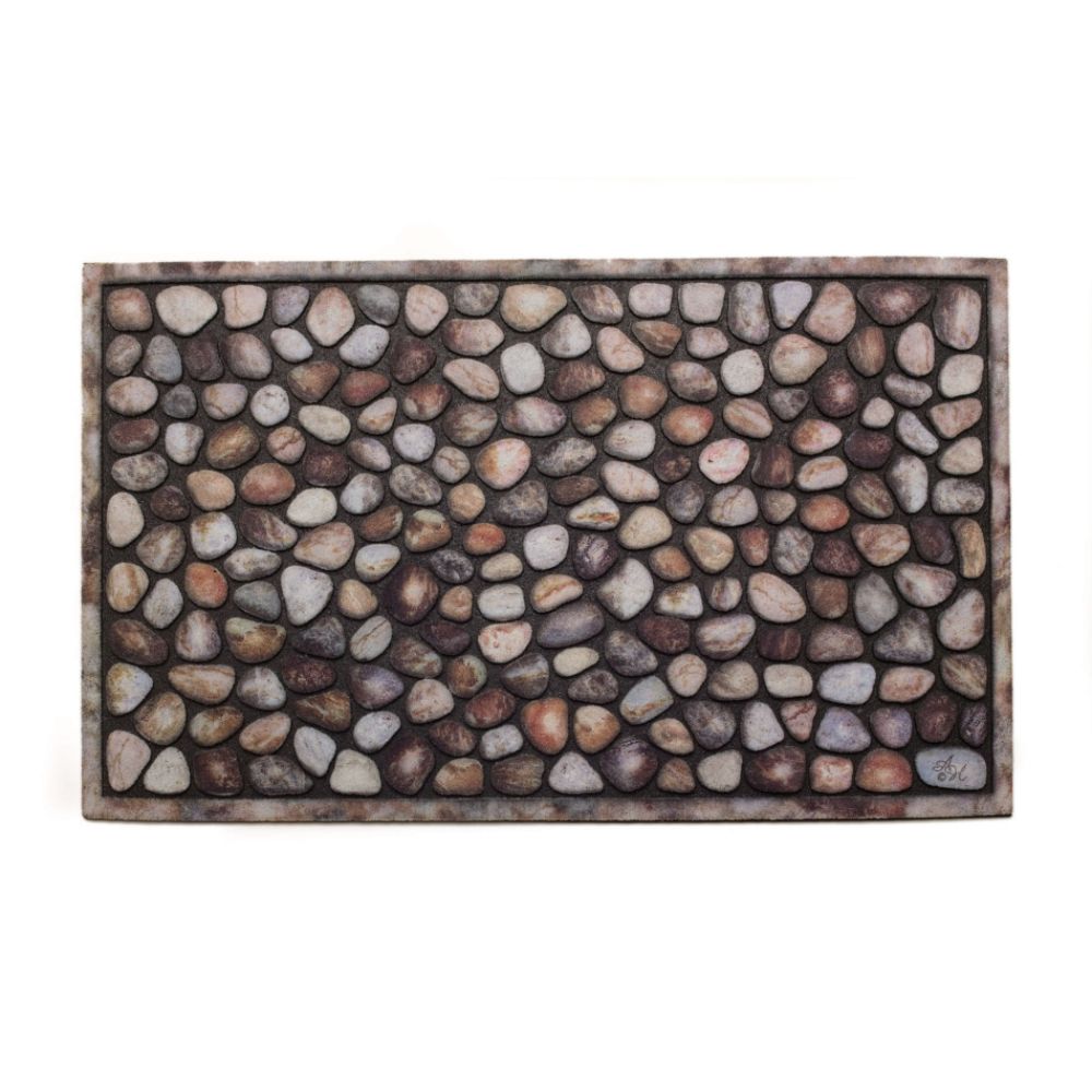 Essential Home River Rocks Doormat