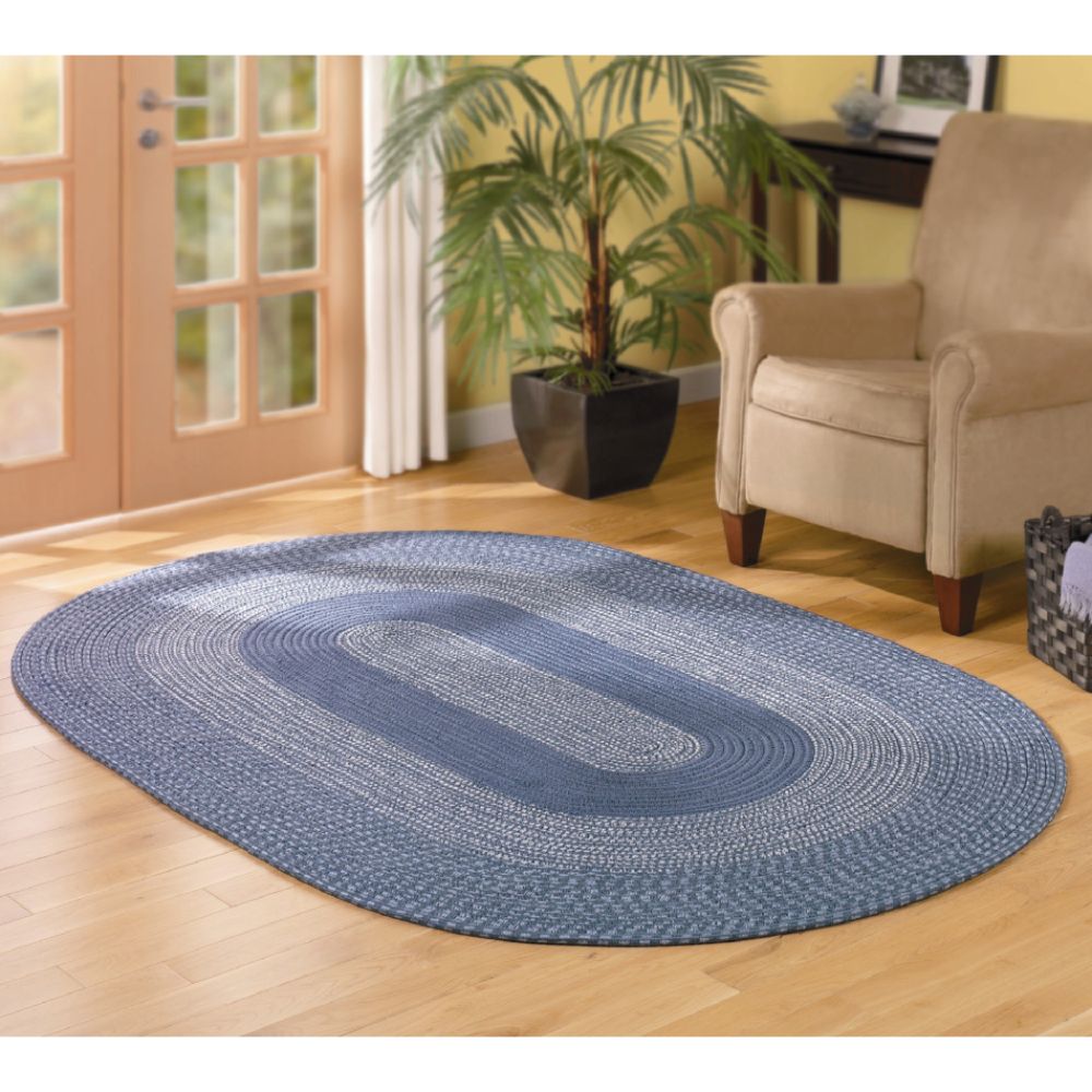 Essential Home Wedgewood Braided Rug 20X30