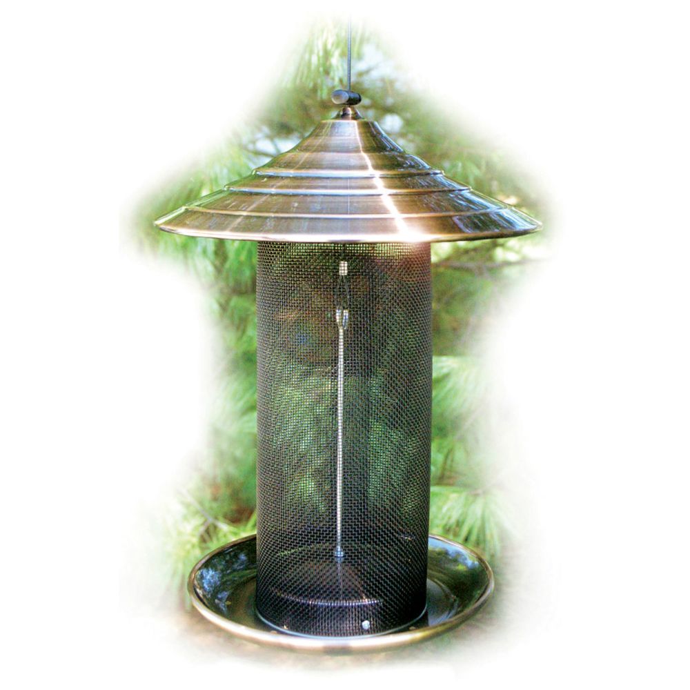 Woodlink Coppertop Thistle Screen Bird Feeder
