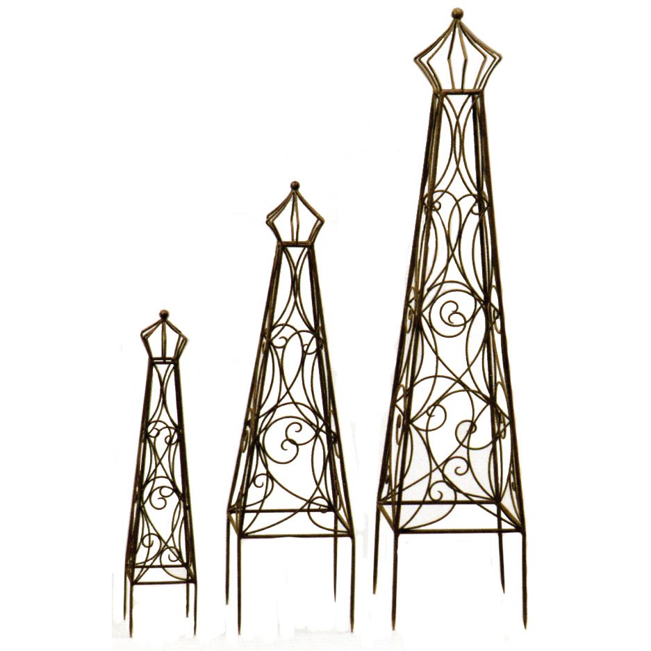 Crown Top Topiaries- Deer Park Ironworks-Outdoor Living-Outdoor Decor-Lawn Ornaments &amp; Statues