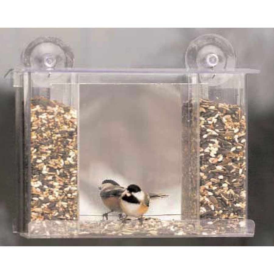 Duncraft Songbird One Way Mirror Window Bird Feeder