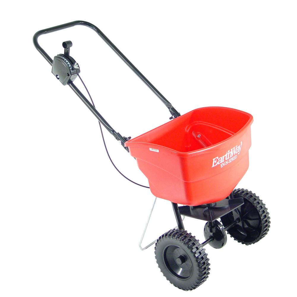 Earthway Set Up Promo Spreader with 8inch Wheels