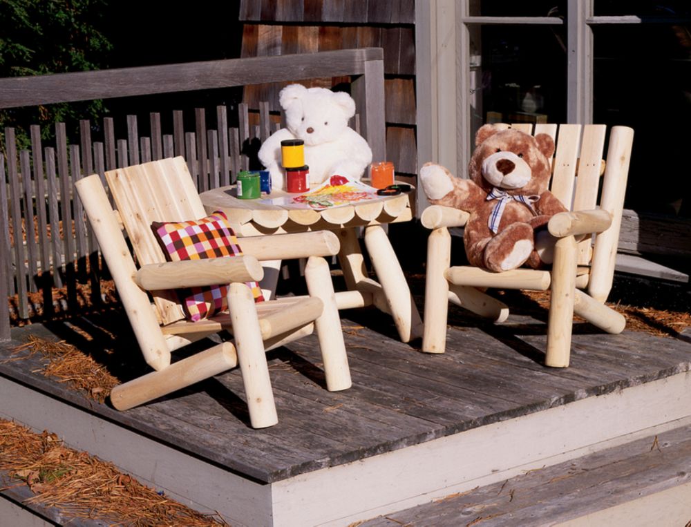Junior Log Patio Chair