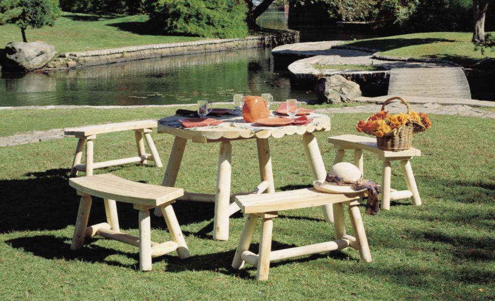 Cedar Looks 48 in. Round Table (No Hole) at Kmart.com