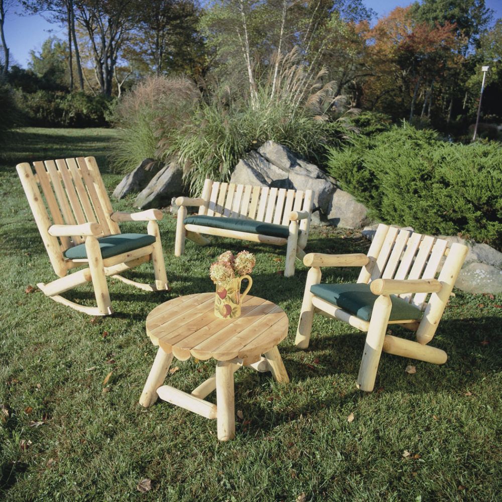 Cedar Looks 27 in. Round Patio Coffee Table at Kmart.com