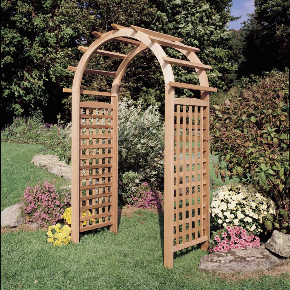 Rustic Natural Cedar English Rose Arbor 42" at Kmart.com