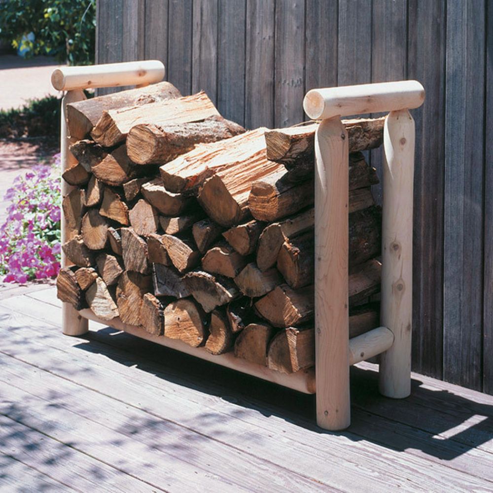 Cedar Looks Firewood Rack Log, 3' at Sears.com