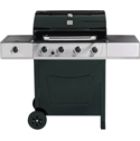 4-Burner Gas Grill - Black