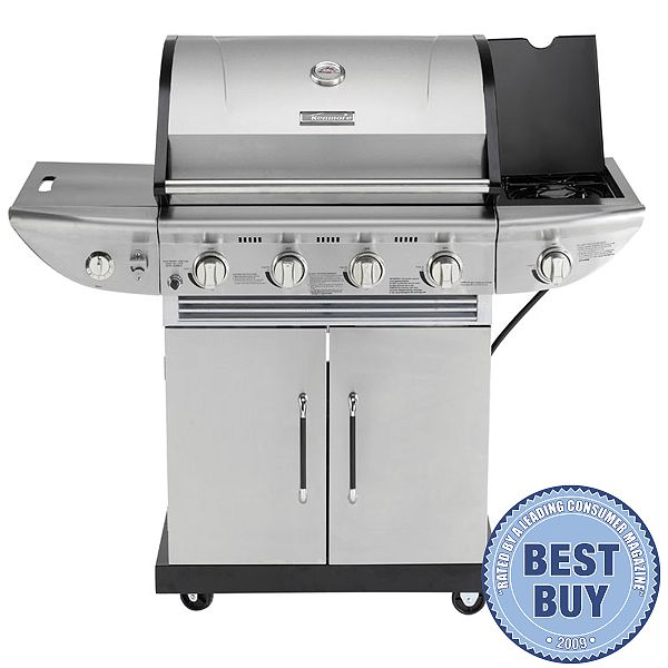 Kenmore 4 Burner Gas Grill With Side Burner
