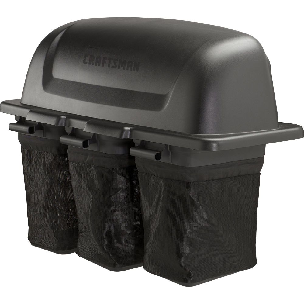 Craftsman 9 Bushel 3- Bin Soft Bagger for 54" Deck on Yard & Garden Tractors