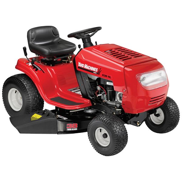 "Yard Machines Riding Lawn Mower 38"" Briggs & Stratton 13.5 HP Gas