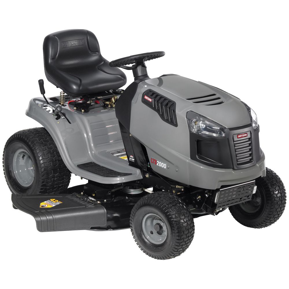 Craftsman 42" Briggs & Stratton 20 hp Gas Powered Riding Lawn Tractor