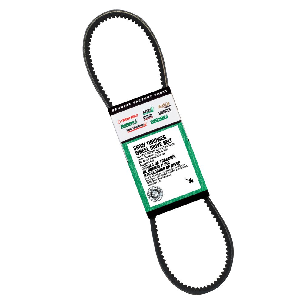 MTD Genuine Factory Parts Wheel Drive Belt for Two-Stage Snowblower at Kmart.com
