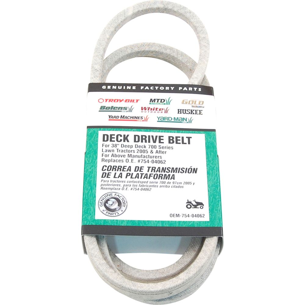 MTD Genuine Factory Parts 38" Deck Belt (for 13AC762F000 tractor) at Sears.com