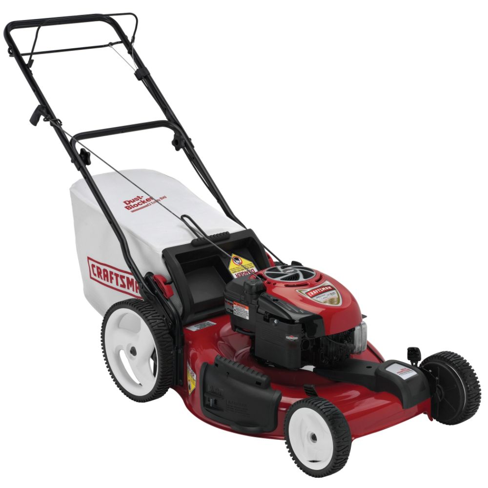 Craftsman 675 Series 190cc 22" Briggs & Stratton Rear Bag High Wheels Front Propelled Lawn Mower