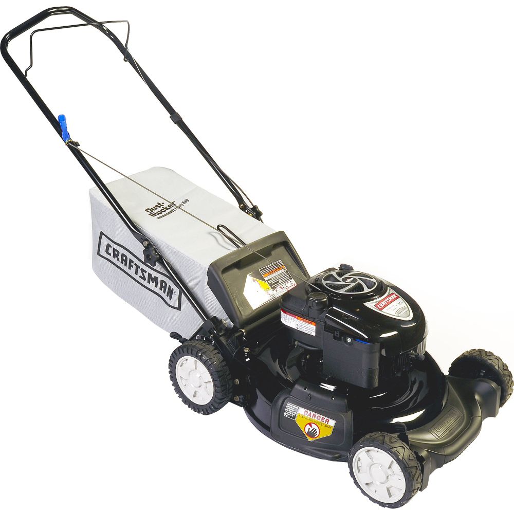 Craftsman 6.75 Torque 190cc 21" Briggs & Stratton Rear-Bag Push Lawn...