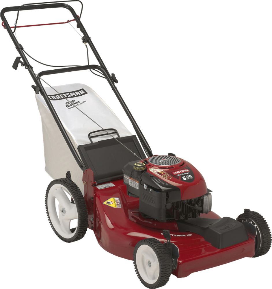 Craftsman 6.75 hp 22 in. Deck Rear Bag Mower Complete Start(TM) System
