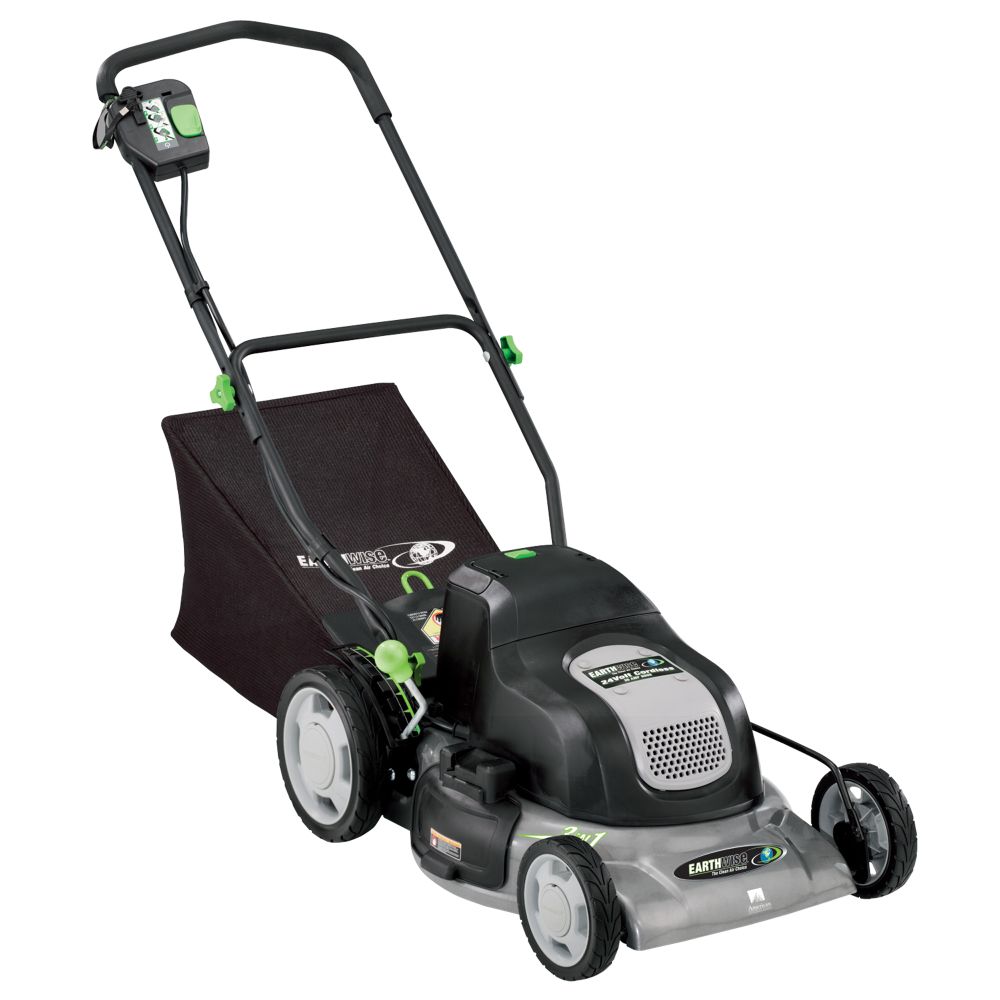 Earthwise 20" Cordless Electric Lawnmower at Sears.com