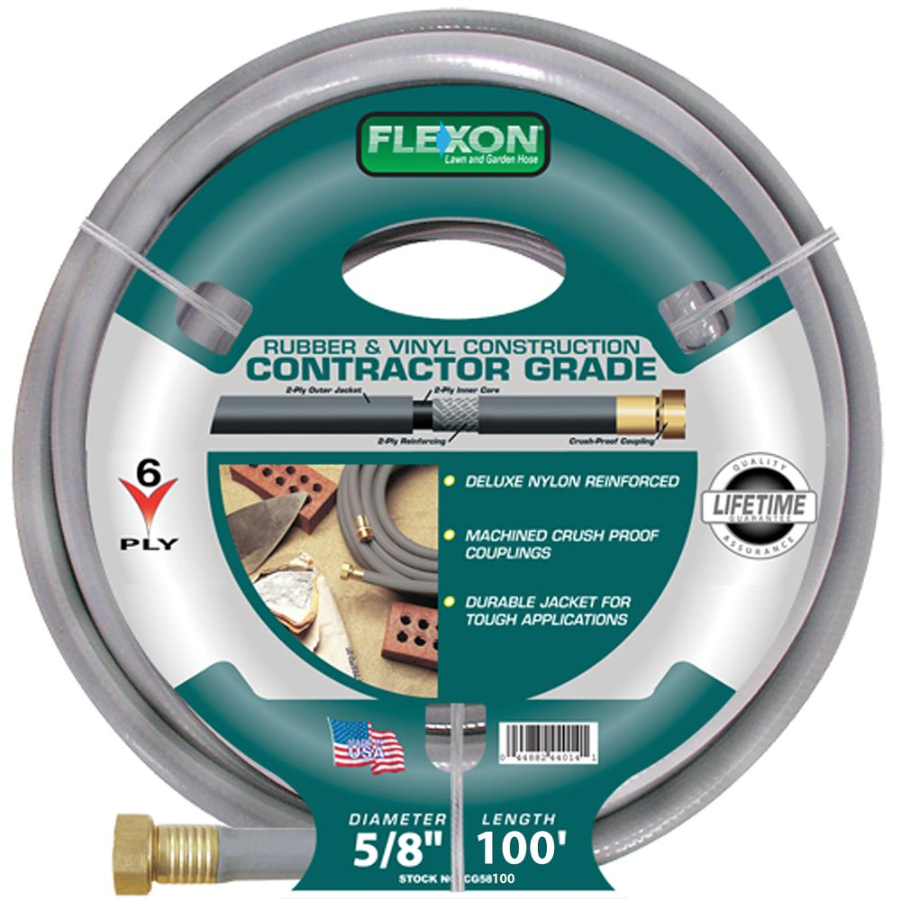 Flexon 5/8in x 100ft Contractor Garden Hose at Sears.com