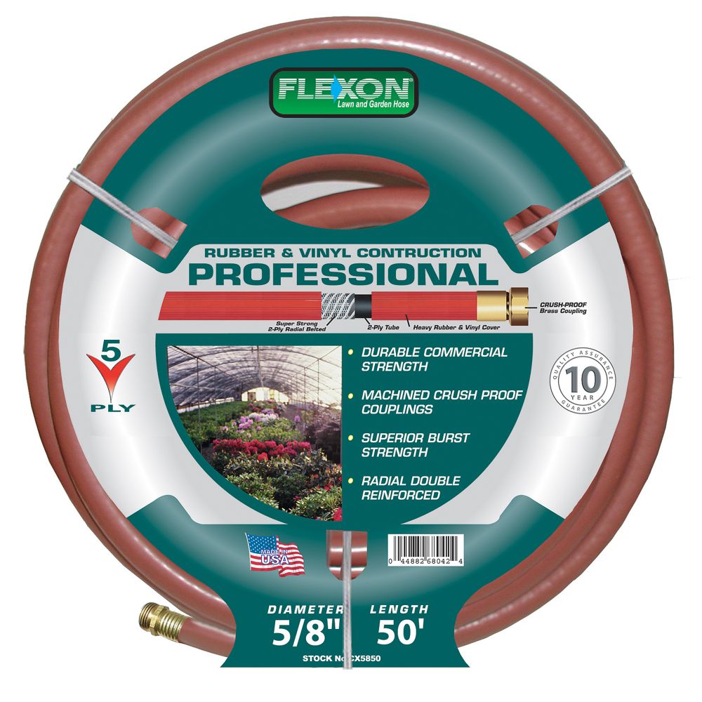 Flexon 5/8in x 50ft Professional Garden Hose at Kmart.com