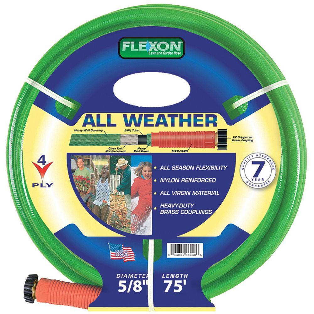 Flexon 5/8in x 75ft All Weather Garden Hose at Kmart.com