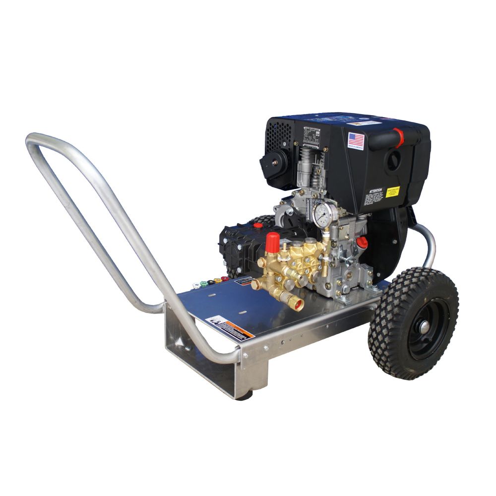Cam Spray Cold Water Pressure Washer, 3000 psi, 4 gpm, 10 h.p. Diesel Engine at Sears.com