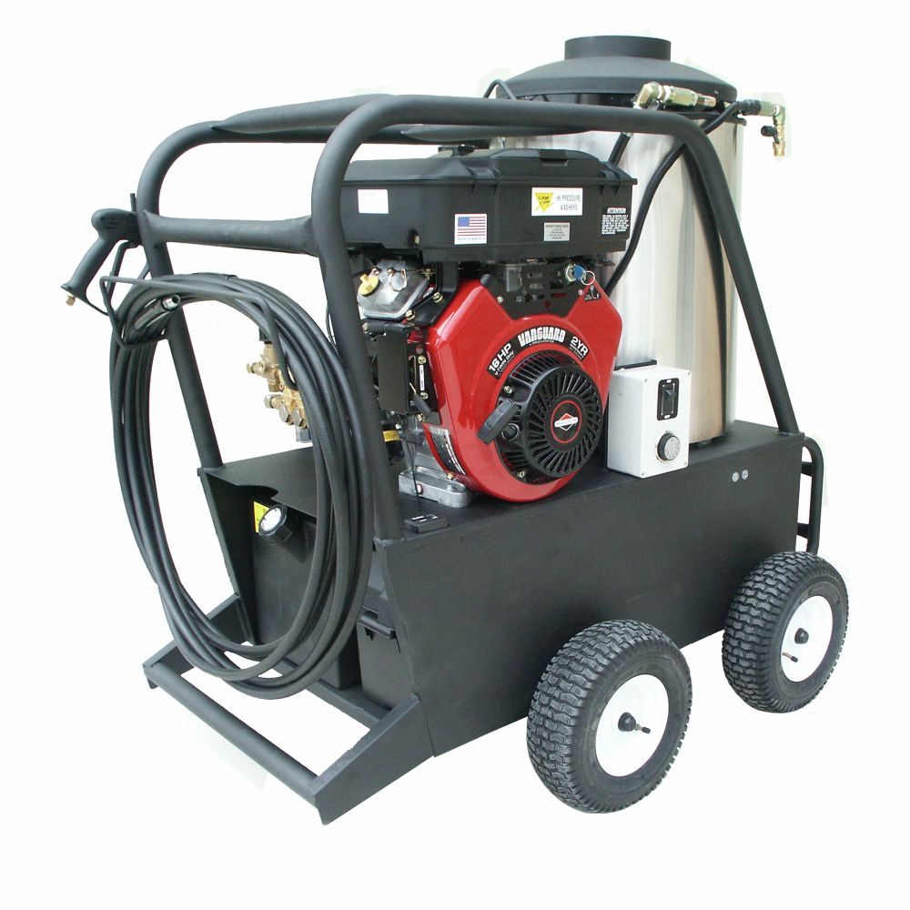 Cam Spray Hot Water Pressure Washer, 4000 psi, 4 gpm, 16 h.p. Gas Engine at Sears.com