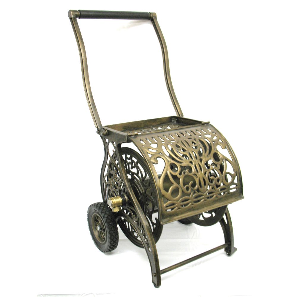Liberty Decorative 2 Wheel Hose Reel Cart