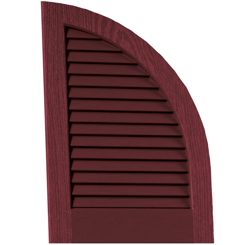 Vantage Building Products Pair of 14" x 17" Louvered Shutter Caps at Kmart.com