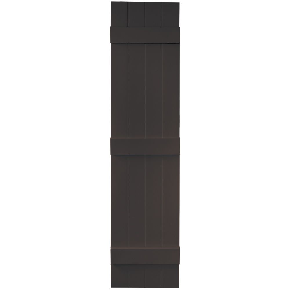 Vantage Building Products Pair of 14" x 63" Four Board Joined Board-N-Batten Shutters at Kmart.com