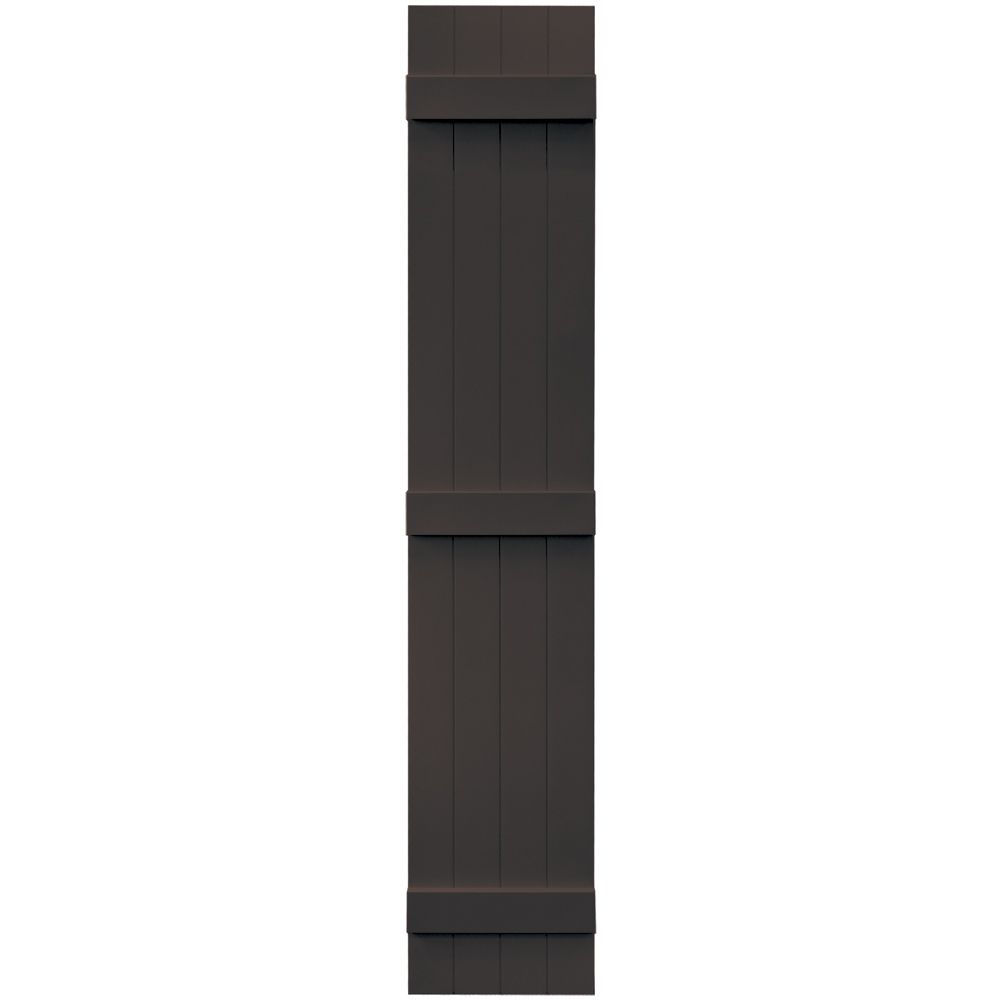 Vantage Building Products Pair of 14" x 80" Four Board Joined Board-N-Batten Shutters at Kmart.com