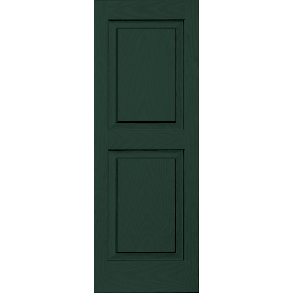 Vantage Building Products Pair of 14" x 39" Raised Panel Shutters
