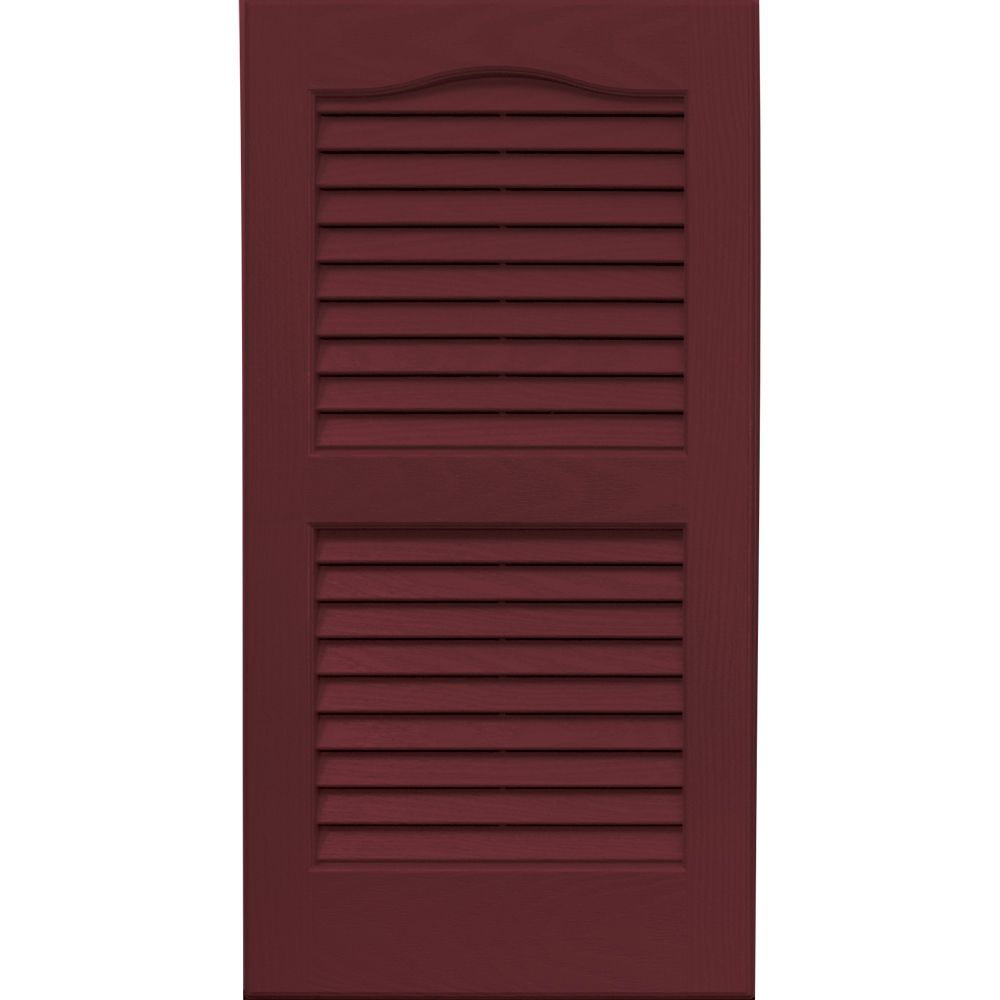 Vantage Building Products Pair of 14" x 27" Louvered Shutters at Sears.com