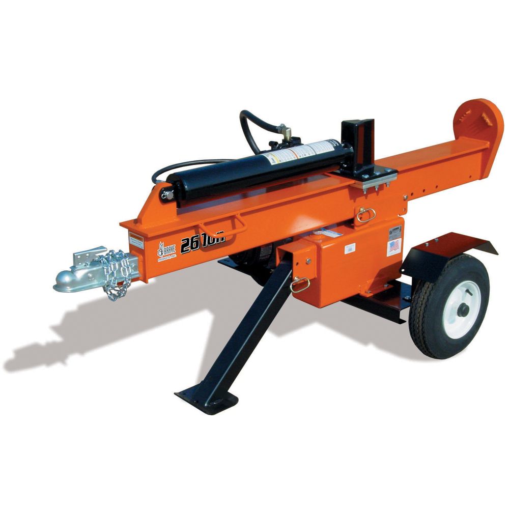 Brave VH0626 HONDA GX 26 Ton 9 Hp Electric Start Log Splitter Shop