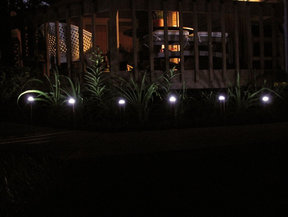 Smart Solar Sentinella Solar Powered Motion Activated 6 PC Bollard Light Set